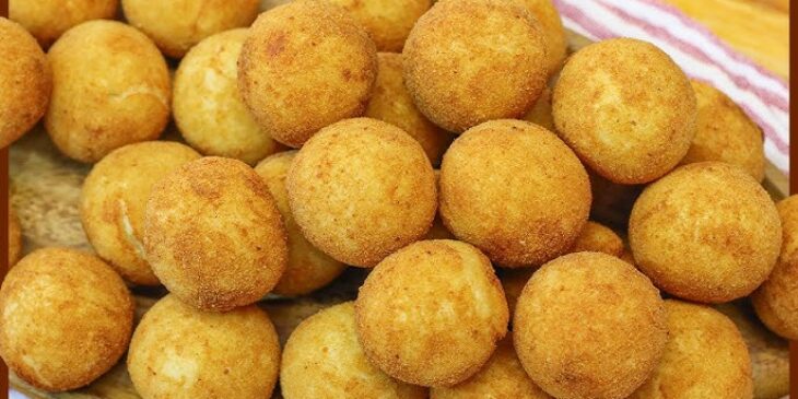 Petisco do Kauã  bolinha de queijo cremosa