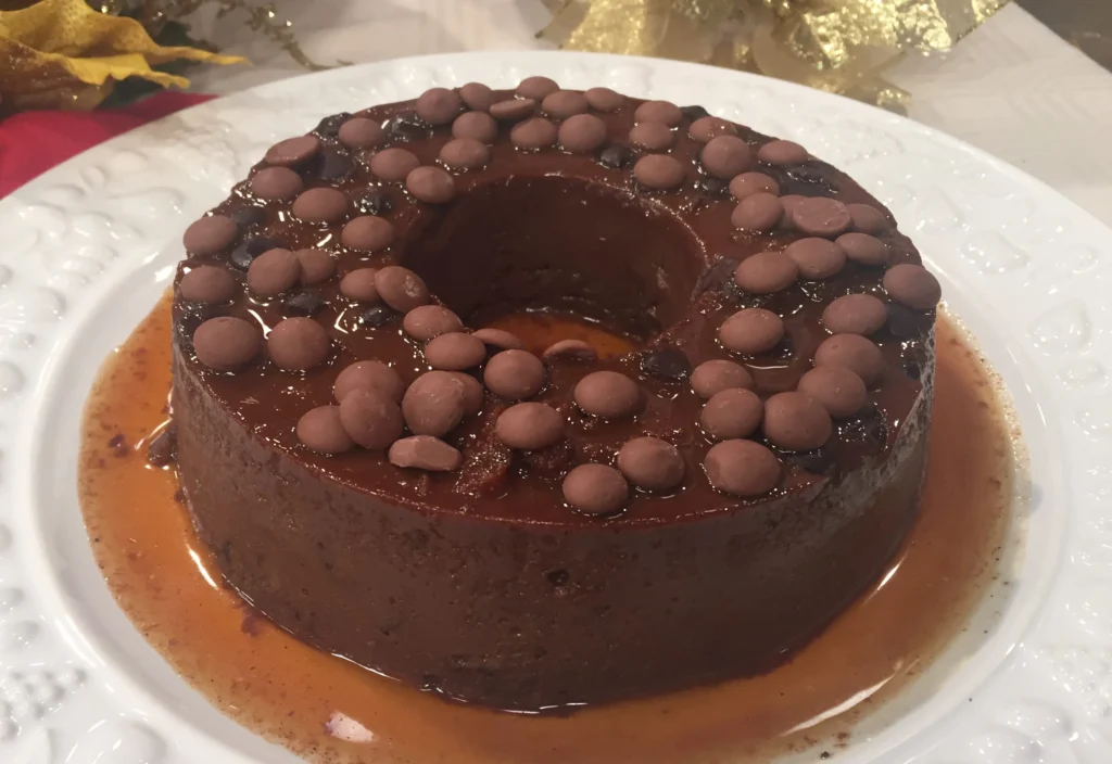 Pudim de chocotone receita