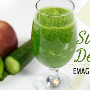 Suco detox seca barriga receita