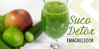 Suco detox seca barriga
