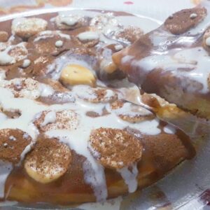 Pizza de banoffee