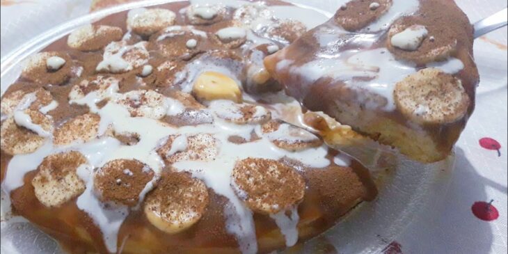 Pizza de banoffee