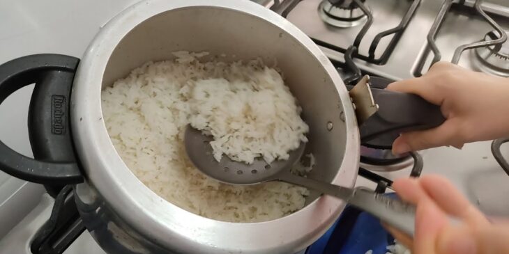 Arroz na panela de pressão do TikTok ana maria