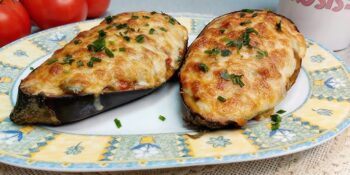 Berinjela no forno