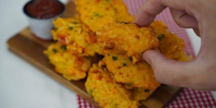 Bolinho de arroz de 10 minutos receita