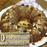 Bolo de banana da terra receita