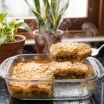 Bolo de batata com carne moída