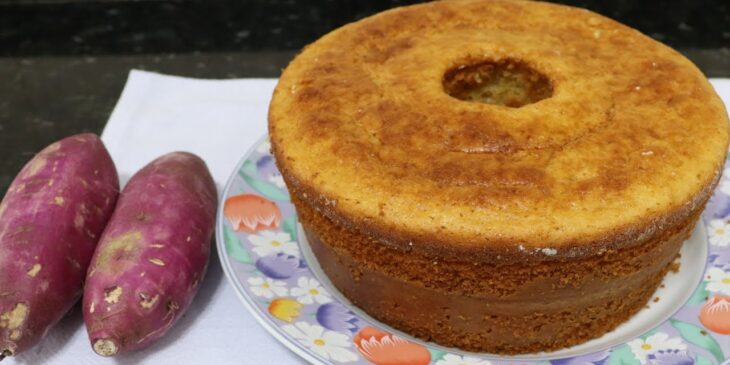 Bolo de batata doce ana maria