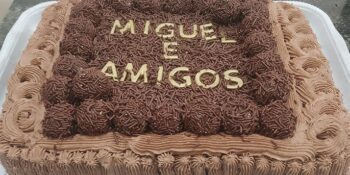 Bolo de brigadeiro gigante de 2 kg