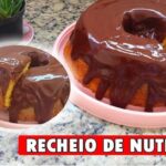 Bolo de cenoura com Nutella úmido receita