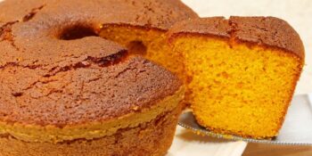 Receita de Festa Junina: Bolo de cenoura simples sem cobertura