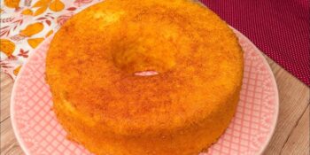 Bolo de fubá do TikTok