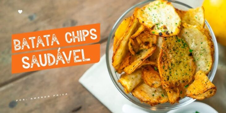 Chips de batata com lemon pepper receita