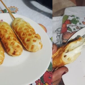 Crepe 3 queijos receita