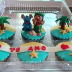 Cupcake do Stich receita