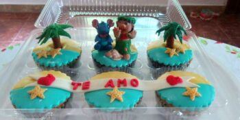 Cupcake do Stich