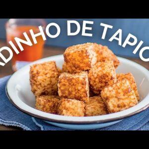Dadinho de tapioca com mussarela receita