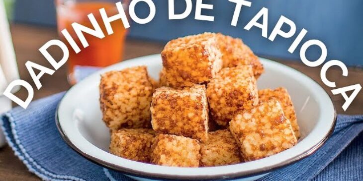 Dadinho de tapioca com mussarela receita