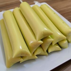 Geladinho de abacate receita