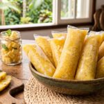Geladinho de abacaxi