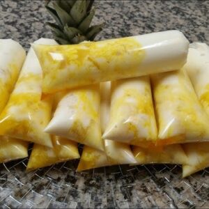 Geladinho de abacaxi receita