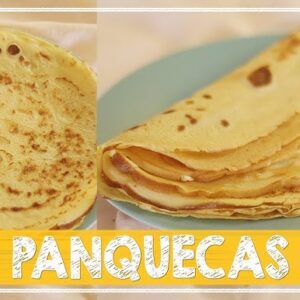 Massa de panqueca simples e fácil de liquidificador receita