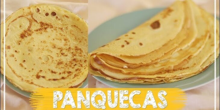 Massa de panqueca simples e fácil de liquidificador receita