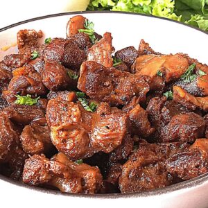 Moela frita tudo gostoso