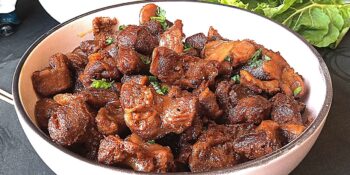 Moela frita com tempero marcante