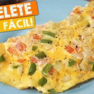 Omelete de micro-ondas em 2 minutos receita