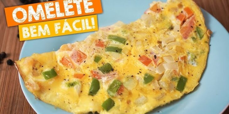 Omelete de micro-ondas em 2 minutos receita