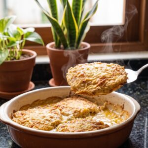 Panqueca de frango simples