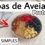 Papa de aveia com frutas receita