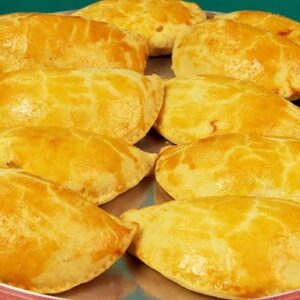 Pastel de forno de queijo e presunto receita