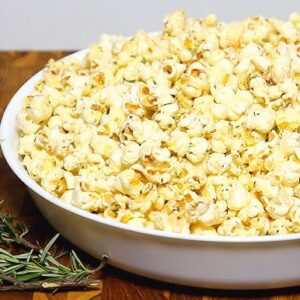 Pipoca temperada salgada receita