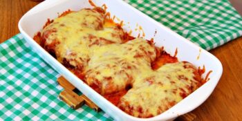Steak de frango à parmegiana