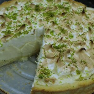 Torta de limão com farinha de trigo tudo gostoso