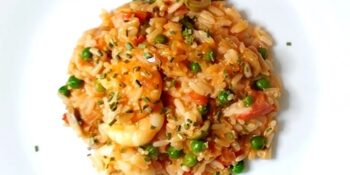 Arroz de camarão rápido