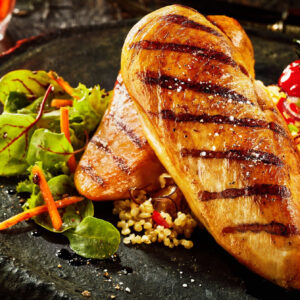 Bife de frango grelhado receita