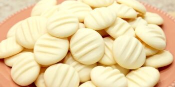 Biscoito caseiro com óleo de coco
