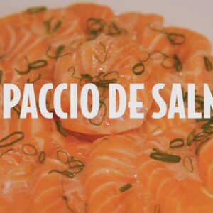Carpaccio de salmão receita