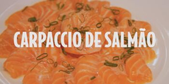 Carpaccio de salmão