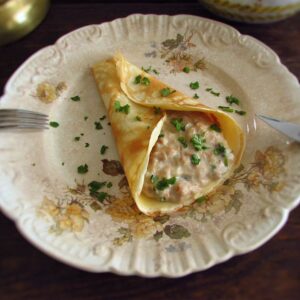 Crepe de atum receita cremosa demais