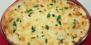 Escondidinho de bacalhau grande