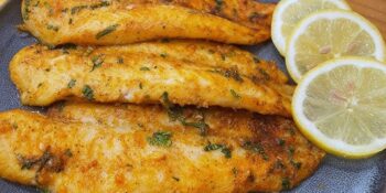 Filé de peixe crocante na airfryer