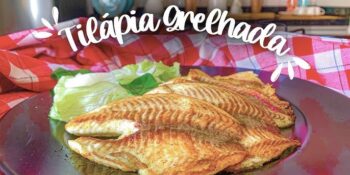 Filé de tilápia grelhado