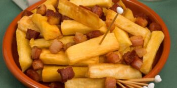 Macaxeira sequinha que não vai óleo