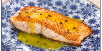 Molho de maracujá para salmão