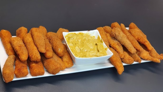Petisco super crocante de peixe receita
