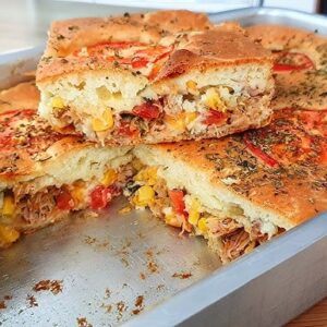 Torta de atum de liquidificador receita